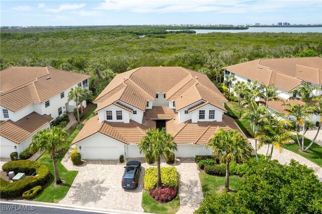 26980 Montego Pointe Ct Unit 202, Bonita Springs, FL 34134 - view from above of property with a large body of water