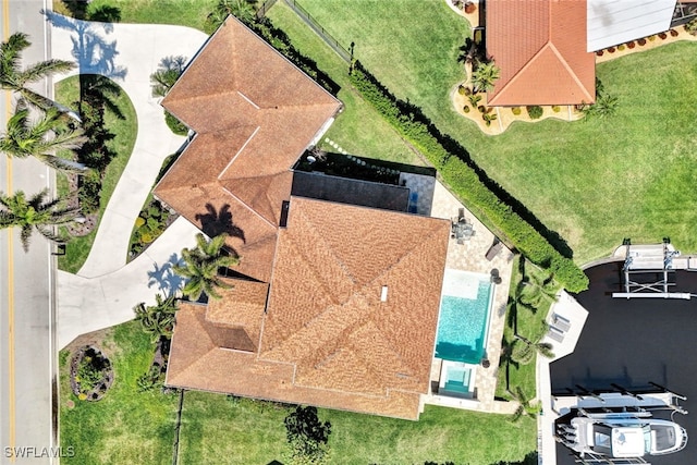 drone / aerial view