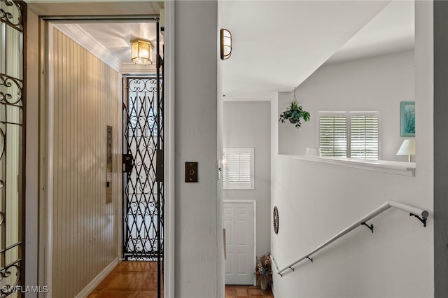 view of foyer entrance