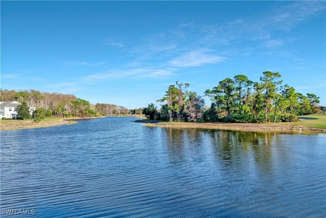 property view of water