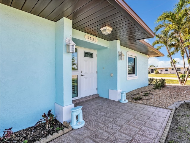 view of property entrance