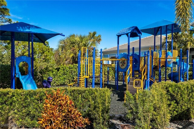 view of communal playground