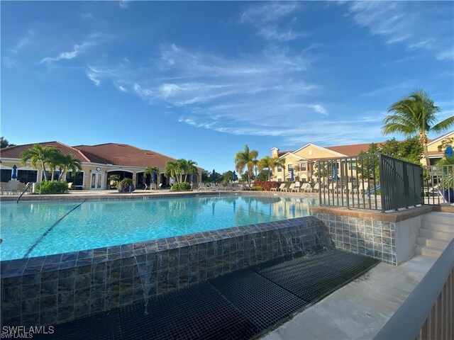 view of community pool
