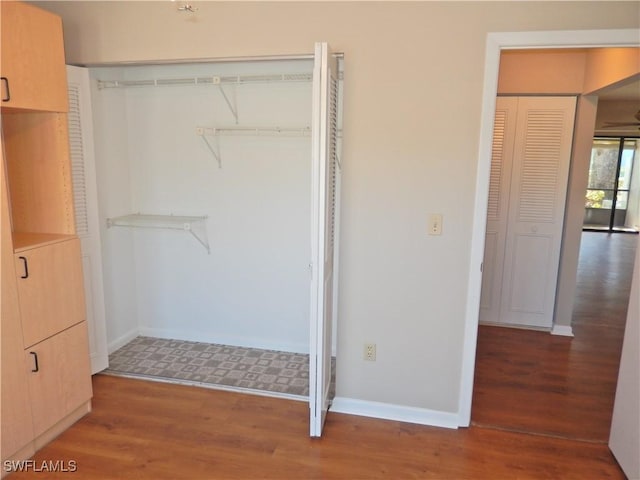 view of closet