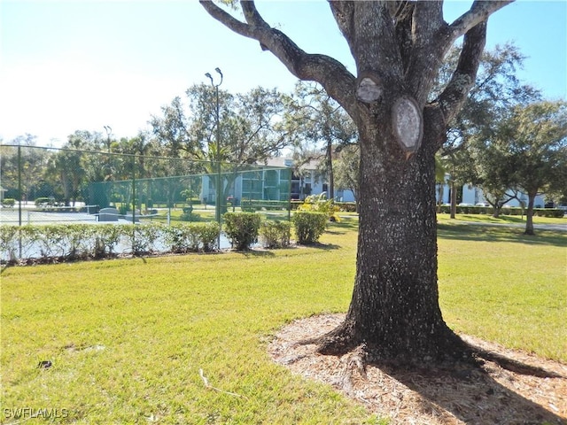 view of home's community featuring a yard and a water view