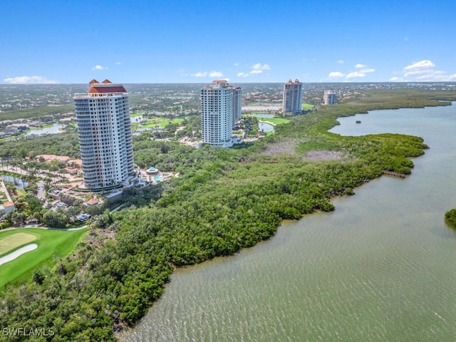 4931 Bonita Bay Blvd Unit 2103, Bonita Springs, FL 34134 - aerial view of a large body of water and a golf course