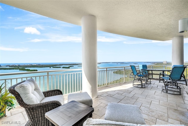 4931 Bonita Bay Blvd Unit 2103, Bonita Springs, FL 34134 - balcony featuring a water view
