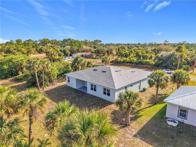 5006 S Peachtree Cir, Labelle, FL 33935 - aerial view of property and surrounding area