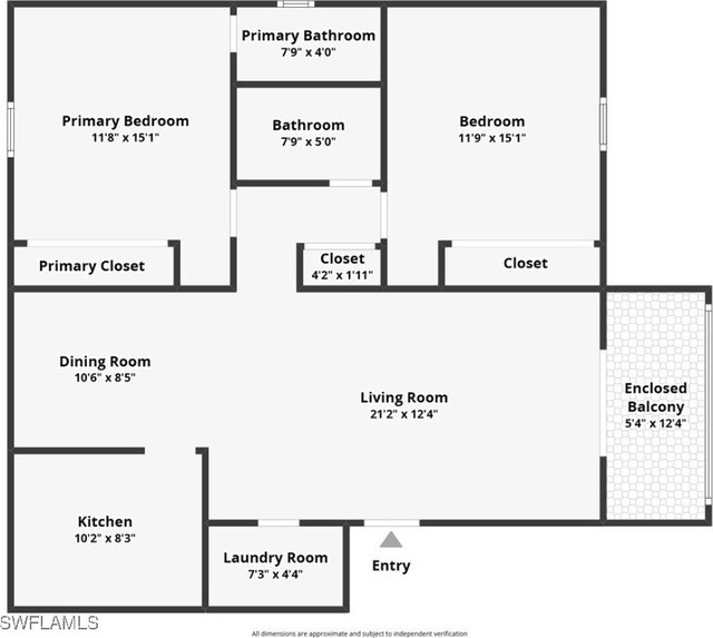 12658 Kenwood Ln Unit D, Fort Myers, FL 33907 - property floor plan