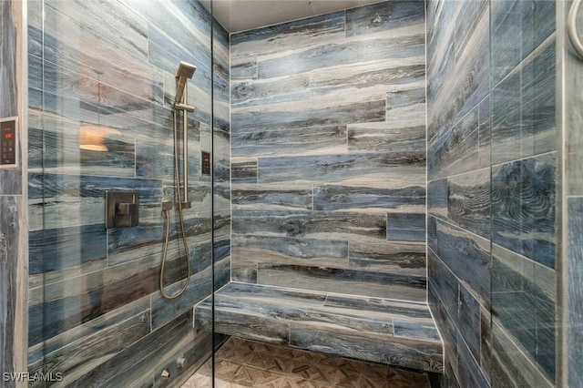 850 25th St SW, Naples, FL 34117 - full bathroom featuring tiled shower