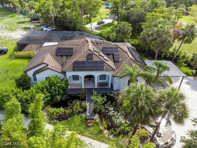 850 25th St SW, Naples, FL 34117 - view from above of property
