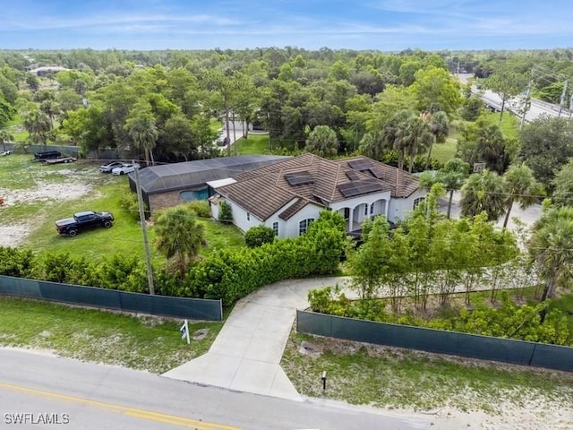 850 25th St SW, Naples, FL 34117 - view from above of property featuring a heavily wooded area