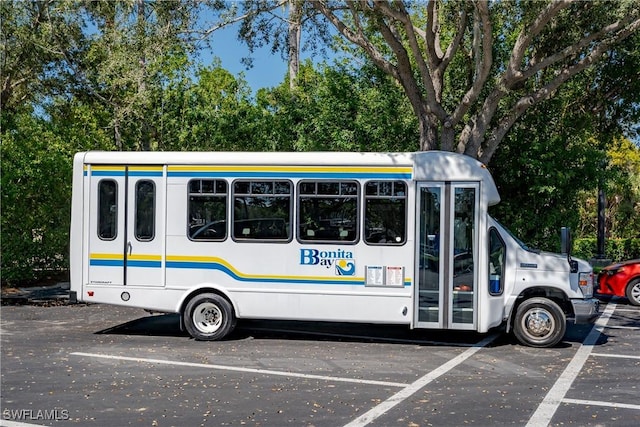 view of vehicle parking