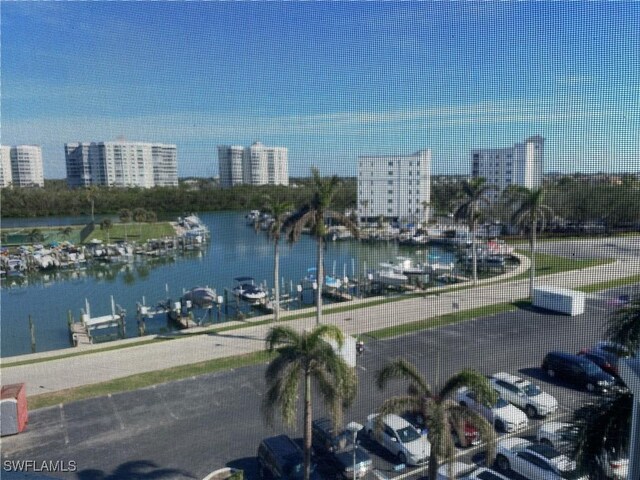 view of water feature