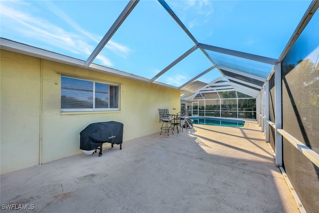 119 SW 54th St, Cape Coral, FL 33914 - sunroom / solarium featuring vaulted ceiling