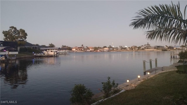 403 SE 28th Ter, Cape Coral, FL 33904 - water view featuring a dock