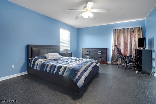13380 Hampton Park Ct, Fort Myers, FL 33913 - bedroom featuring baseboards and a ceiling fan