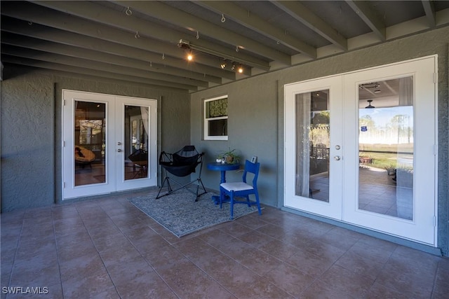 view of patio / terrace with french doors