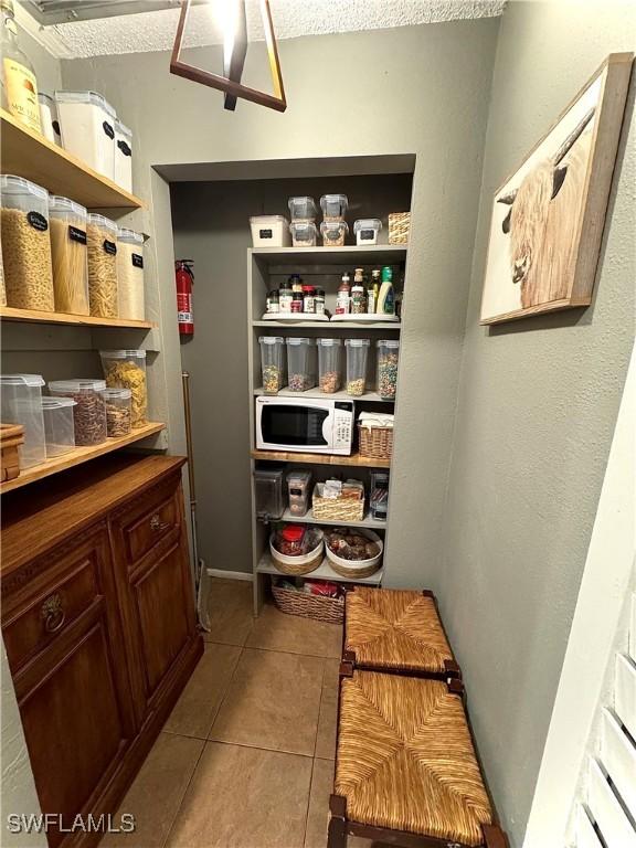 view of pantry