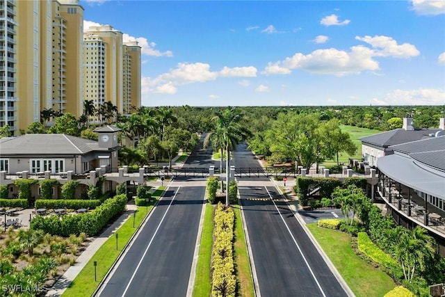 view of street