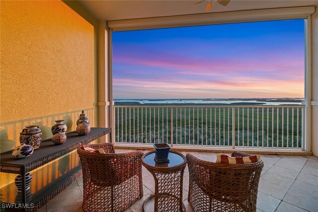 4751 W Bay Blvd Unit 2002, Estero, FL 33928 - balcony with a water view