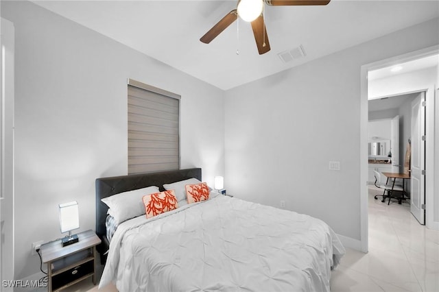 2330 6th Ave NE, Naples, FL 34120 - bedroom featuring ceiling fan