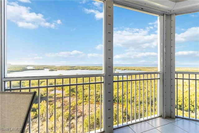 1001 Arbor Lake Dr Unit 1202, Naples, FL 34110 - balcony with a water view