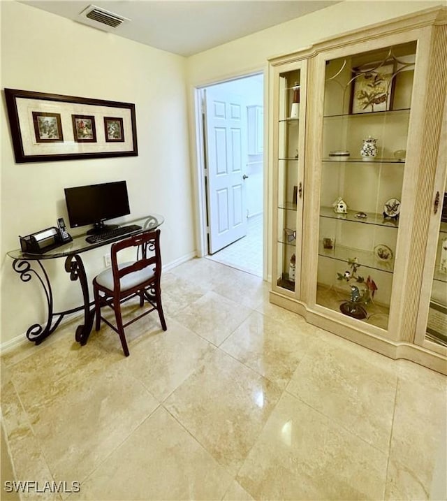 1001 Arbor Lake Dr Unit 1202, Naples, FL 34110 - tiled office featuring baseboards