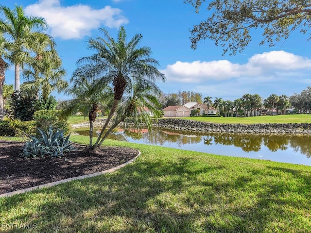 property view of water