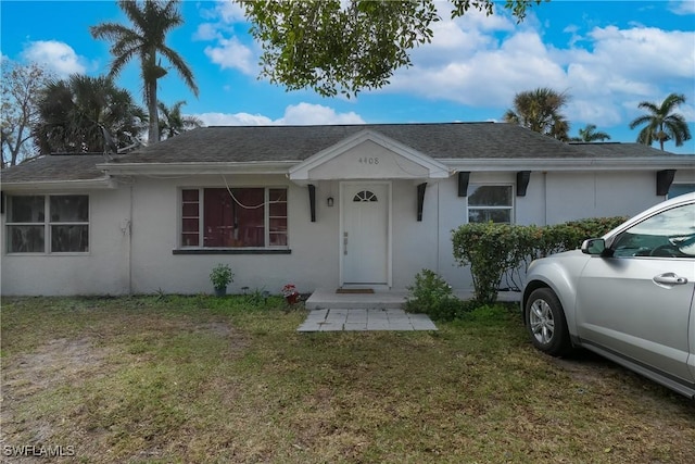 4408 Poinsettia St, Fort Myers, FL 33905 - ranch-style home featuring a front yard