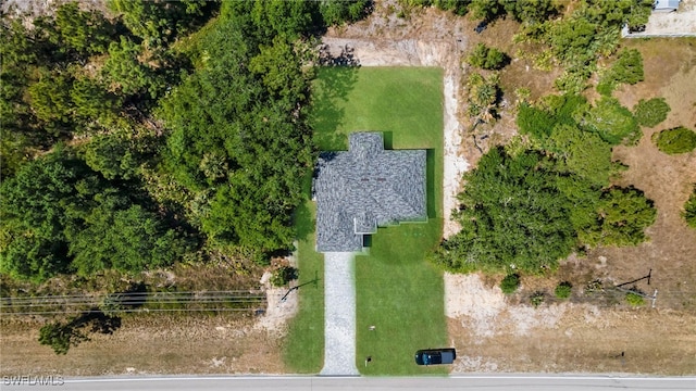 aerial view of property and surrounding area