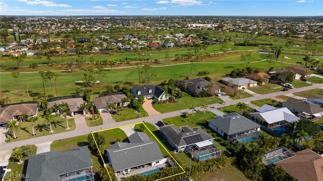 drone / aerial view featuring a residential view