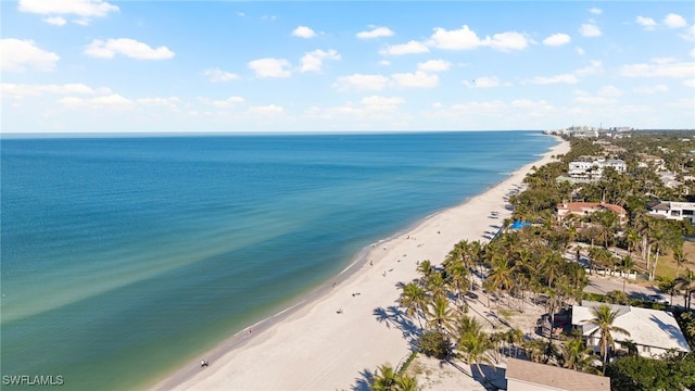 water view with a beach view