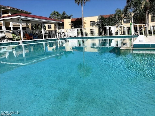 view of pool