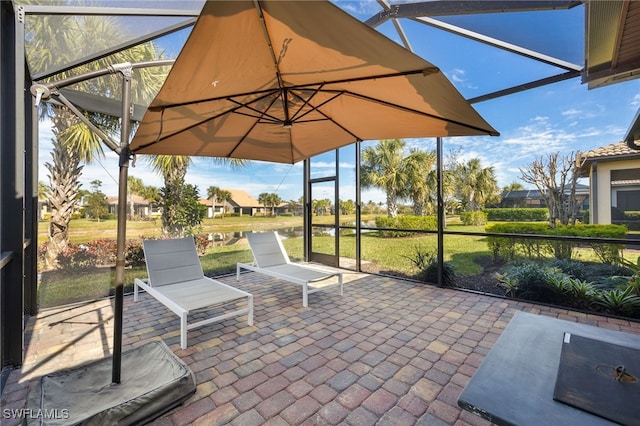 view of patio