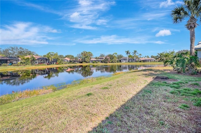 property view of water