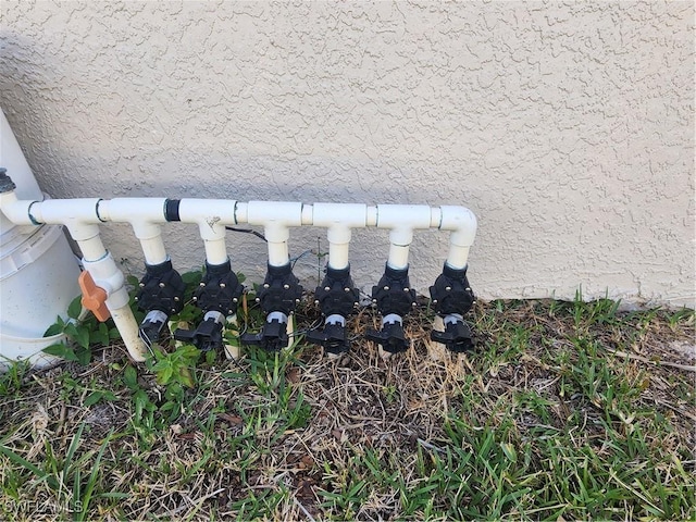 10347 Wood Ibis Ave, Bonita Springs, FL 34135 - details featuring stucco siding