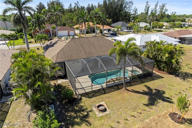 10347 Wood Ibis Ave, Bonita Springs, FL 34135 - birds eye view of property with a residential view