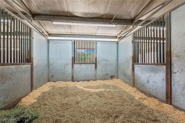 view of stable