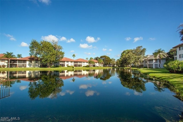 property view of water