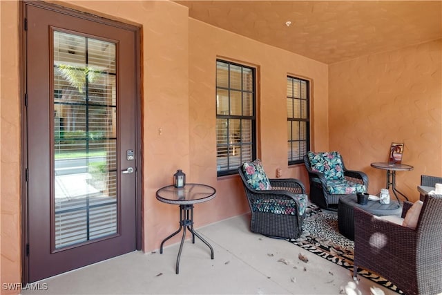 view of patio / terrace featuring outdoor lounge area