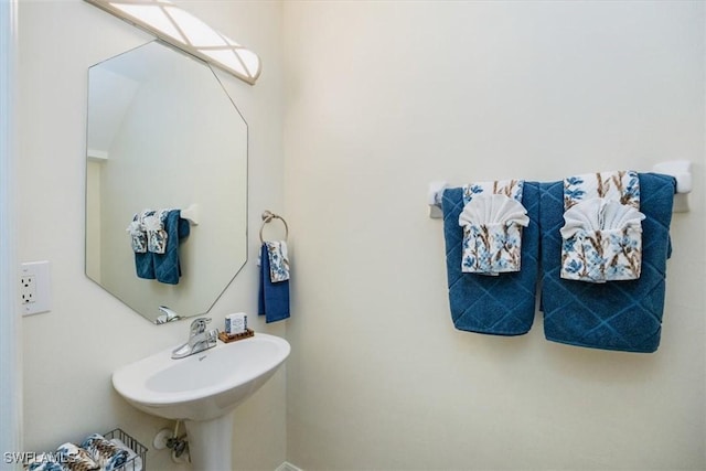 bathroom with sink