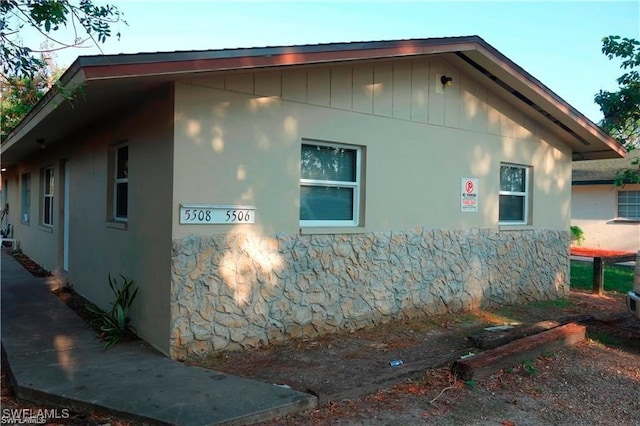 view of property exterior