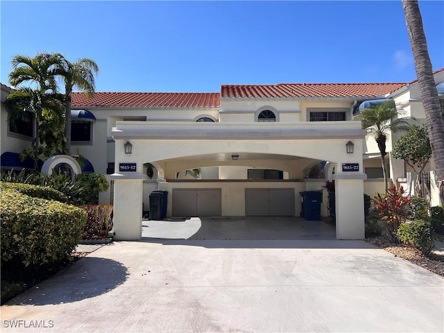 view of mediterranean / spanish-style house