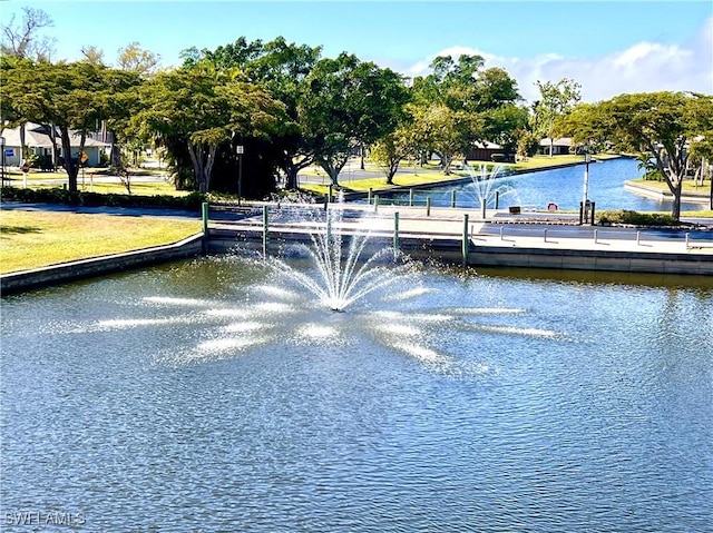 property view of water