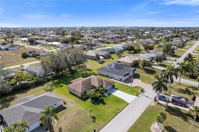 birds eye view of property featuring a residential view