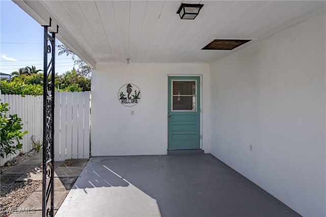 view of patio