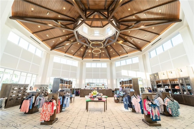 view of community lobby