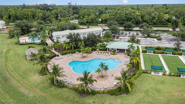 view of swimming pool