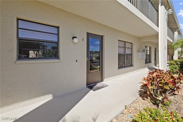 view of property entrance